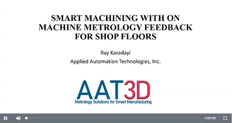 Smart Machining with On-Machine Metrology Feedback-IMTS Conference